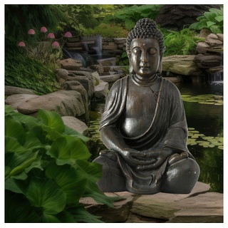 BOLTZE Dekofigur, Buddha Figur Garten Außen Dekoration Kunstharz Skulptur