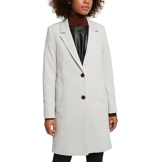 ESPRIT Damen Jacke 120ee1g305, 044/Light Grey 5, XL - XL