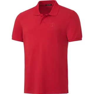 Chiemsee Poloshirt aus reinem Baumwoll-Piqué rot M (48)