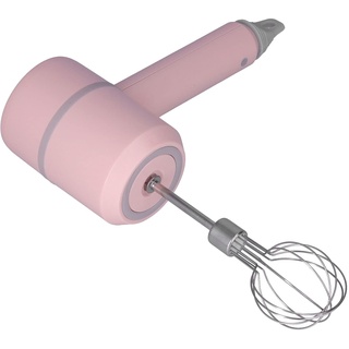 Handmixer Elektrischer Schneebesen Schneebesen Pfannkuchen-Mixer-Mix-Maschine(【41822】Rosa Wireless 2 Sticks)