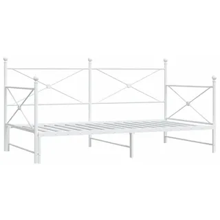 vidaXL Tagesbett 100 x 190 cm Weiß