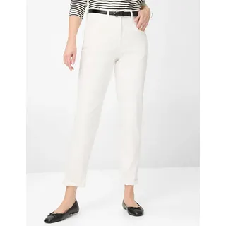 Brax Raphaela by Brax Damen Five-Pocket-Hose Style CAREN NEW WHITE, denim weiß, Gr. 42K