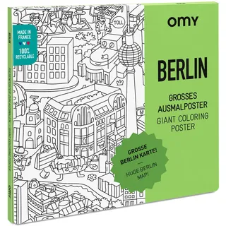 Giant Coloring Poster 70 x 100, Berlin