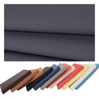 ELYSYSRL Sitzkissenbezug 40x40 50x50 80x30 55x55 Bezug für Bankkissen, 5cm Dicke Abnehmbarer Leder-Sitzbezug mit Reißverschluss für Gartenmöbel, Terrasse, Outdoor & Indoor(Color 2,40x40cmx5CM Thick)