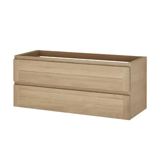 Wohnwert Waschtischunterschrank  Capri , holzfarben , Maße (cm): B: 120 H: 52 T: 45.5