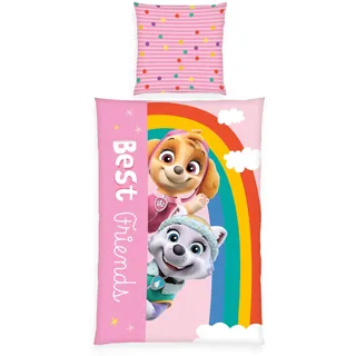 Herding Paw Patrol Renforcé Mehrfarbig 135 x 200 cm + 80 x 80 cm