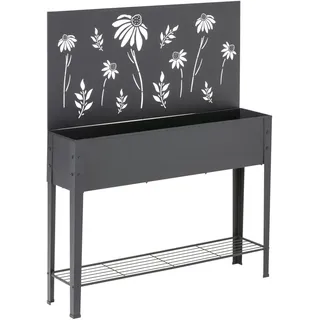 Dehner Bretagne 115 x 143 x 27 cm Schwarz