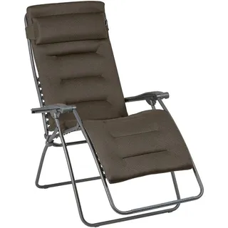 Lafuma Großer Relax-Liegestuhl, Klappbar und verstellbar, RSX Clip XL, Air Comfort, Taupe, LFM2041-8719