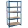 Werkstattregal Metallregal Lagerregal Blau 200x100x60cm 875kg