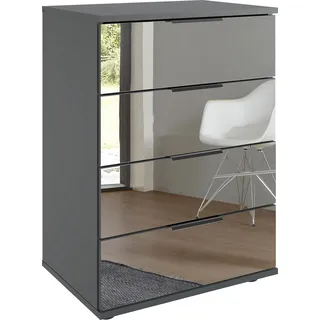 WIMEX Nachtschrank Saigon 52 x 38 x 74 cm Schwarz