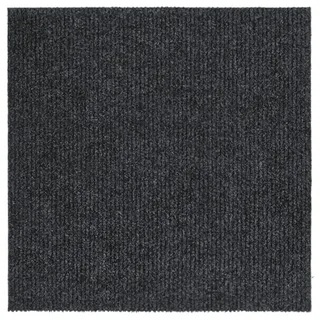 vidaXL Baker Teppichläufer 100 x 100 cm Anthrazit