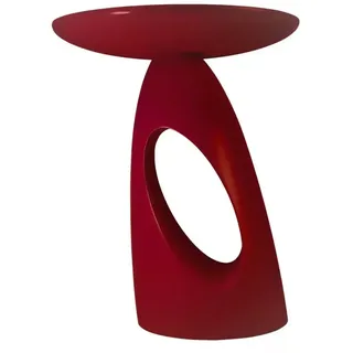 Möbel Kraft Beistelltisch Rot Buche 32 x 40 cm
