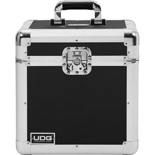 UDG Ultimate Record Case 80 – Leichtes Aluminium-Flightcase für 12"-Vinyl – Silber (U93017SL)