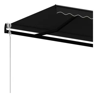 vidaXL Markise 600 x 350 cm anthrazit
