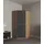 95 x 193 x 95 cm Schwarz