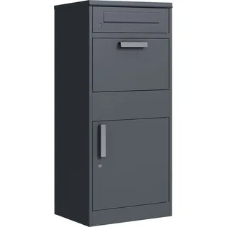 DEGAMO Bremen anthrazit inkl. Zeitungsfach