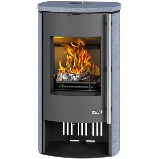 Accente International Kaminofen 'Nyborg 4.0 GTS' grau 7 kW