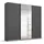203 x 210 x 68 cm grau