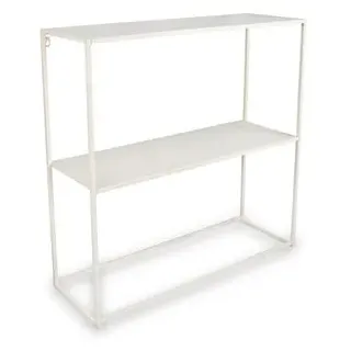 MIRRORS AND MORE Konsolentisch Chloe Metall Beige Sand
