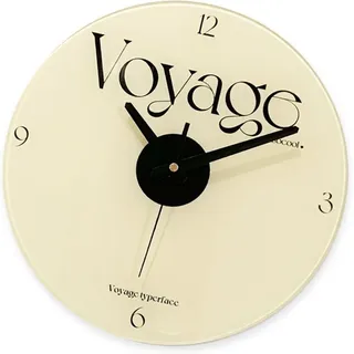 Moderne Art-deco-wanduhr Bl088 Aus Glas, 30,5 Cm (12 Zoll), Skandinavischer Stil, Präzise Dekorative Ausführung