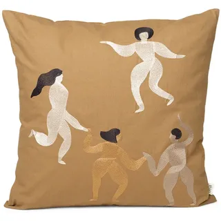 Ferm Living - Free Kissen, 50 x 50 cm, sugar kelp