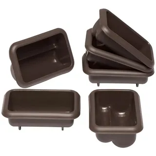 Lurch Backform Mini Stollen FlexiForm braun Silikon 6er Set braun
