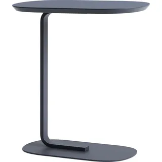 Muuto Relate Beistelltisch, 60,5 cm, blaugrau