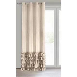 Eurofirany Carli Ösen 140 x 250 cm Beige 1 St.