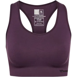 hummel hmlTIF Seamless Sport-BH Damen Plum Perfect XS