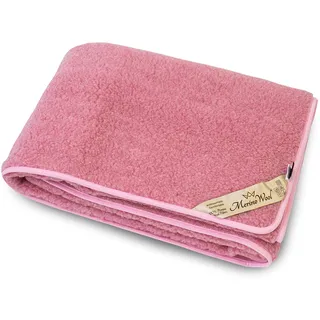 REINE MERINOWOLLE, 550 GSM, KING SIZE DECKE, 200 X 200 cm / WARM &HELL