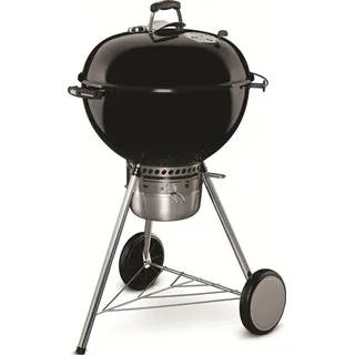 Weber Master-Touch Holzkohlegrill für Outdoor-Kochen und Grillen, 55,9 cm, Schwarz