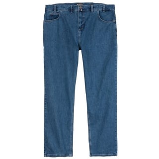 ADAMO Stretch-Jeans Große Größen Herren Stretch-Jeans Bauchgrößen mittelblau Ohio Adamo blau 67