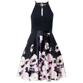Vera Mont Cocktailkleid mit Blumenprint Dark Blue/Rosé,42