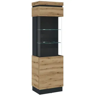 Die Möbelfundgrube Vitrine CORTE 60 x 0 x 0 cm Grau