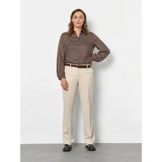 Toni Jenny Wide Leg Stoffhose Beige 40