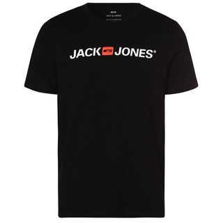 Jack & Jones T-Shirt JJECorp schwarz|weiß
