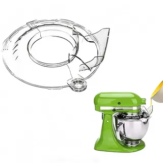 Spritzschutz Ersatz für Kitchen Aid 4.5-5 T Stand Mixer, Spritzschutz mixer, Perfekt als Deckel für KitchenAid-Schüsseln, Faltbarer Deckel für die Mixerschüssel