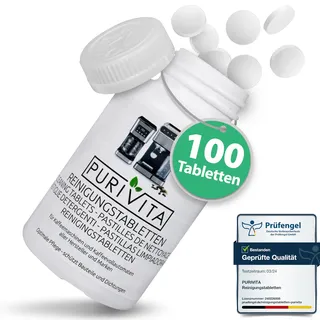Purivita Reinigungstabletten für Kaffeevollautomaten 100 St.