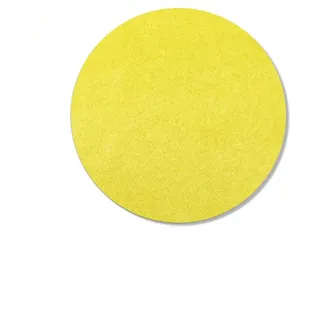 Runde Korktafeln, Filz-Pinnwand für Wände, Kork-Pinnwand, Memotafel, Leinen, Bauernhaus, dekorative Sichttafel, Korktafeln für Bürodekoration, Zitronengelb, 40 x 40 cm