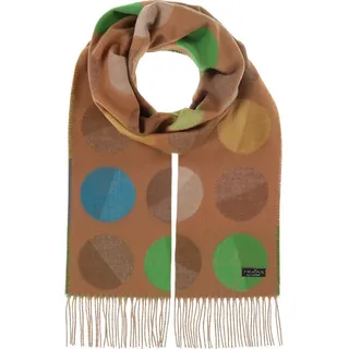 Fraas Modeschal Cashmink® Schal, (mit Fransen), Co2 neutral gelb