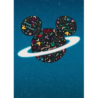 KOMAR Vliesfototapete Planet Mickey 200 x 280 cm