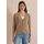 V-Neck braun M