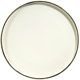 METRO Professional Teller flach Ateo, Porzellan, Ø 24 cm, beige