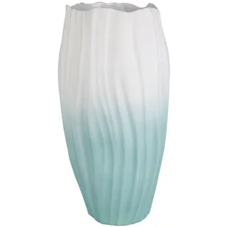 GOEBEL Vase, Grün, Keramik, 40 cm, Dekoration, Vasen, Keramikvasen