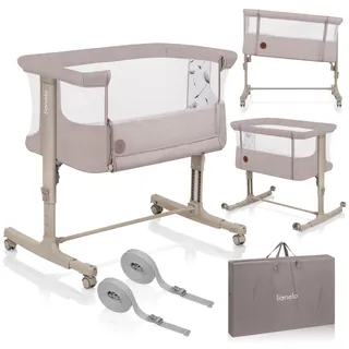lionelo Aurora Beistellbett, 3in1 Beige