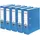 DIN A4 80 mm aqua 5 St.