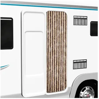 vidaXL Insektenschutz-Vorhang 56 x 185 cm Beige