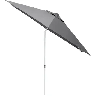 Kettler Marktschirm Ø 300 cm Silber-Grau mit Knickfunktion