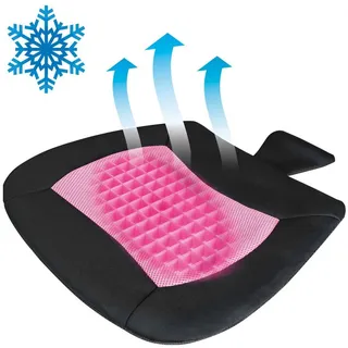 Walser Sitzkissen Cool Touch 40 x 40 cm Schwarz-Pink