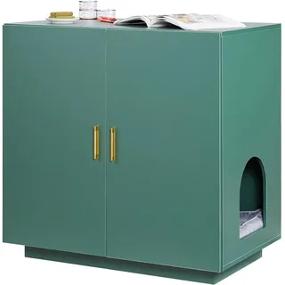 Vevor Katzenschrank 800x500x790 mm Grün